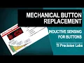 Button replacement using inductive sensing