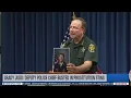 Busted Deputy police chief shows up at Florida prostitution sting with White Claws says Grady Judd