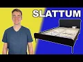 How to DISASSEMBLE SLATTUM Bed Frame IKEA Tutorial