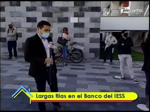 Largas filas en el Banco del BIESS