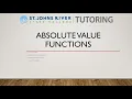 Absolute Value Functions