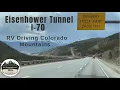 Eisenhower Tunnel - I-70 Westbound descent