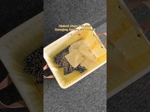 Keranjang laundry multifungsi