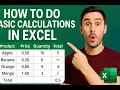 Excel for Beginners Add Subtract Multiply Divide Made Easy