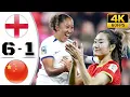 England vs China Insane Demolition Lauren James Masterclass in World Cup Clash