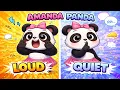 Loud and Quiet with Amanda Panda Fun Volume Learning for Kids
