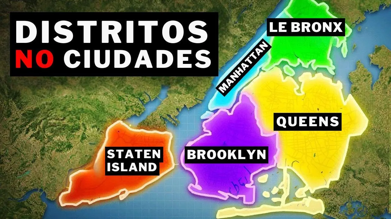 Por qué Nueva York está dividida en barrios