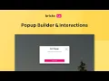 Bricks - Popup Builder Interactions