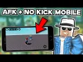 How to Go AFK on Roblox Mobile Without Getting Kicked IOS Andriod