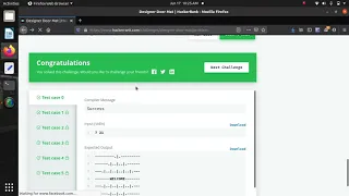 Designer Door Mat HackerRank problem Solution in Python