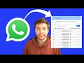 Export ALL Your WhatsApp Chats from Android to Your Computer! (SQLite Database Decryption)