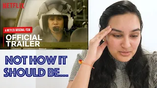 gunjan saxena the kargil girl trailer reaction not how it should be the adaptor reactions
