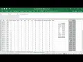 How to do multiple regression on Monthly Seasonal data in Excel