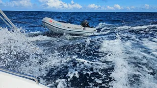 DON’T DO THIS!! SAILING 15-20 KNOTS WHILE TOWING OUR HIGHFIELD LIVE!!