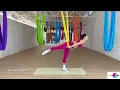 30 min Back Mobility & Flexibility Flow - Aerial Yoga Lesson 6 | All Levels Class | CamiyogAIR