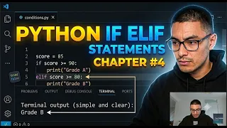 Python Day 4 If Eilf Else Statements Free Course PCEP Certified Entry Level Python Programmer