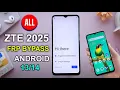 All ZTE Blade FRP Bypass Android Easy Method 2025 No PC Google Account Bypass