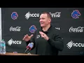 Boise State Head Coach on Broncos schedule for their first year in the PAC-12