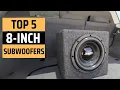 Best 8 inch Subwoofers 2025 - Don t Buy Without Watching This