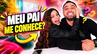 DESAFIEI MEU PAI: ELE REALMENTE ME CONHECE? 😱