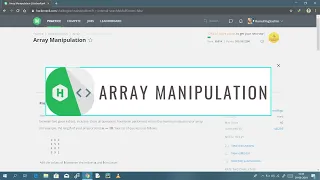 Hackerrank Problem Solution Array Manipulation Python