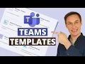 Templates in Microsoft Teams New Feature