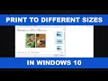 How to Print Photos in Different Sizes in Windows 10