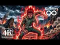THE CRIMSON BEAST 4K Might Guy 8 Inner Gates Live Wallpaper Gate of Death Red Aura Ambience