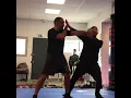 Lagu Sifu Abe Santos teaching at his Jun Fan Jeet Kune Do Seminar, and a student says, “Like Water.”