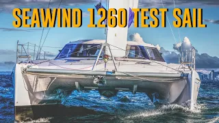 Seawind 1260 Test Sail 2020 | Catamaran Sailing & Management Interview