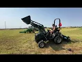 Lot 2d Summit TX25 Hydrostat 4x4 W Lx85 loader Tiller
