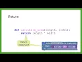 Defining Functions