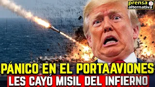 URGENTE: Irán lanzó primer misil "hunde-Portaaviones" contra EEUU!