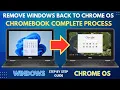 How To REMOVE Windows and Restore Your Chromebook OS Chromebook Dell 11 3180 Complete Guide 2024