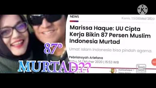 87 umat muslim di indonesia murtad terkait poin didalam ruud ciptakerja