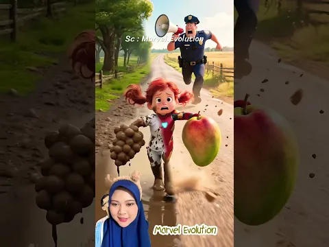 Ini bukan buah mangga dan anggur pak polisi 😱‼️#dubbing #funny