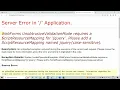 webforms unobtrusive validation mode requires a scriptresourcemapping for jquery
