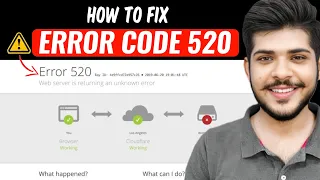 FIXED Cloudflare Error 520 - Web Server Is Returning an Unknown Error Full Solution 2025