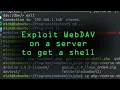 Exploit WebDAV on a Server Get a Reverse Shell Tutorial