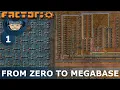 FROM ZERO TO MEGABASE - Factorio Part 1