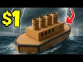 Tiny 1 Ship vs Giant 1 000 000 Ship Against an ICEBERG