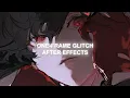 One-frame Glitches After Effects