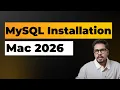 How To Install MySQL Server Workbench on Mac 2026