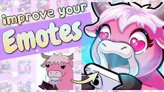 Take YOUR EMOTES To The NEXT LEVEL How to Draw PROFESSIONAL Twitch Emotes