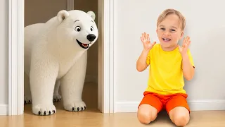 ¡Animales polares salvajes en mi casa! Los niños aprenden los nombres de los animales polares