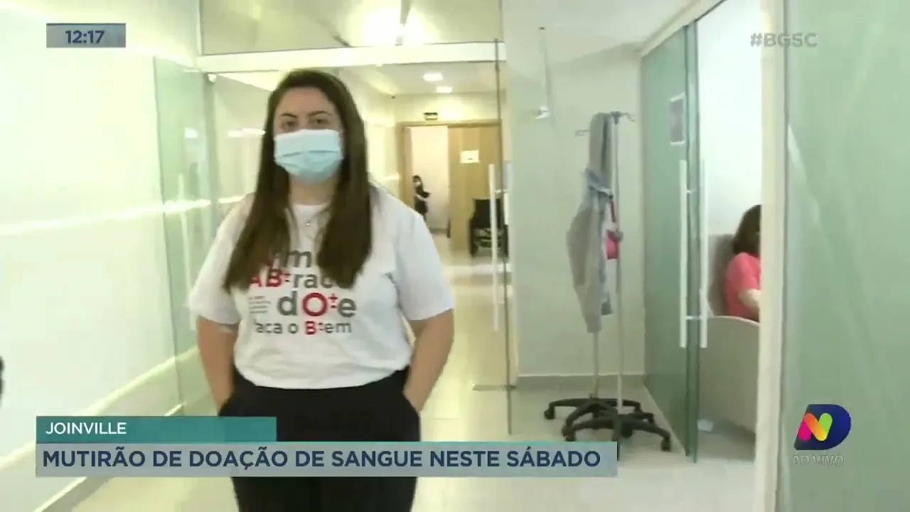 Joinville: mutirão de doação de sangue neste sábado