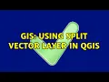 GIS Using Split vector Layer in QGIS