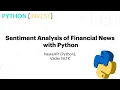 Sentiment Analysis of Financial News with Python