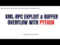 Vulnhub BoredHackerBlog Social Network 2 0 XML-RPC Exploit with Python Buffer Overflow