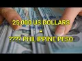 25000 Dollars to Philippine Peso - 25000 Dollar convert to Peso